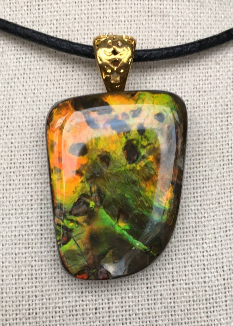 Ammolit Anhänger Ammolit Anhänger von AmmoliteRainbows