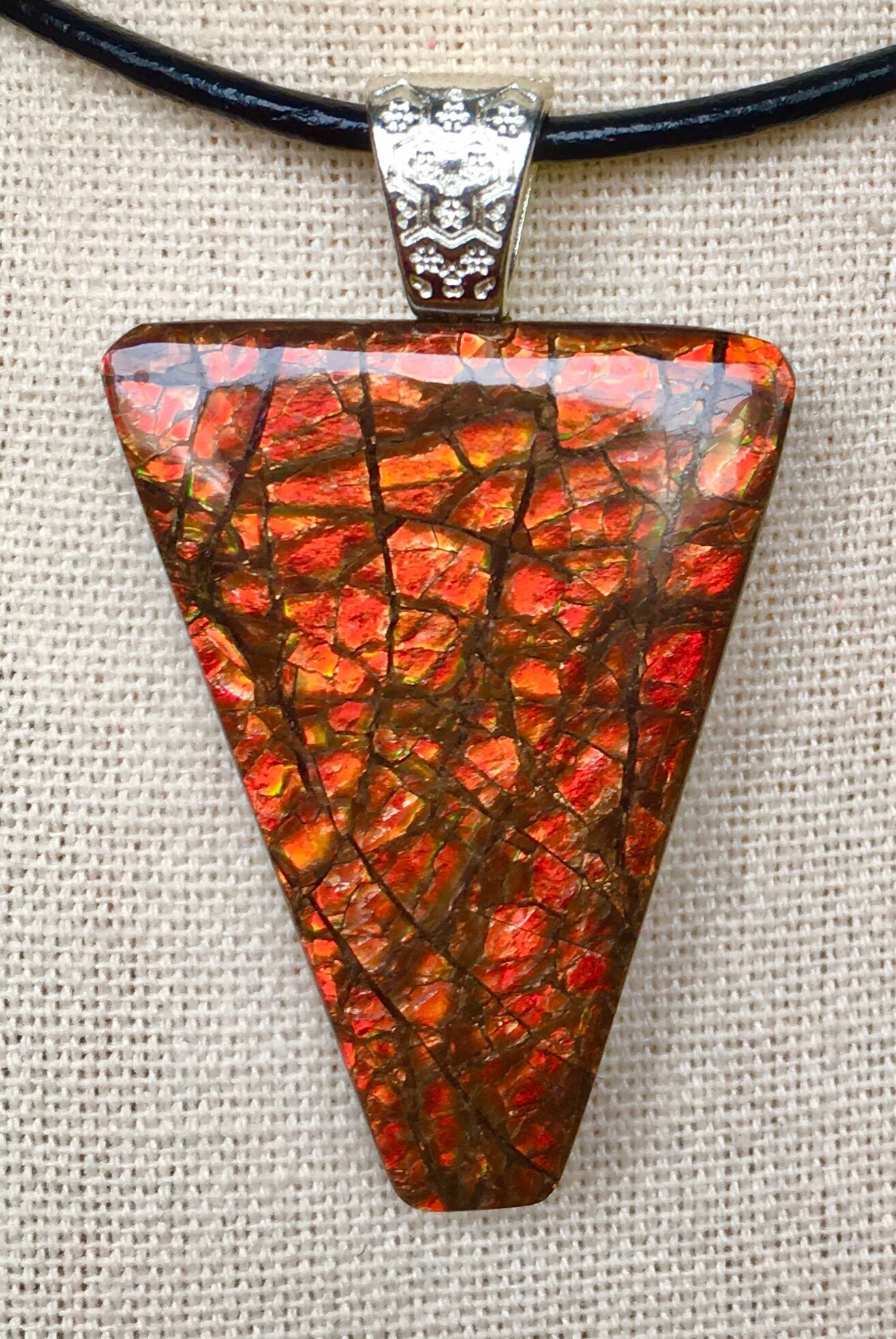 Ammolit Anhänger Ammolit Anhänger von AmmoliteRainbows