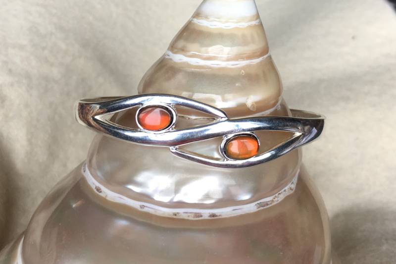 Ammolit Manschette Armband von AmmoliteRainbows