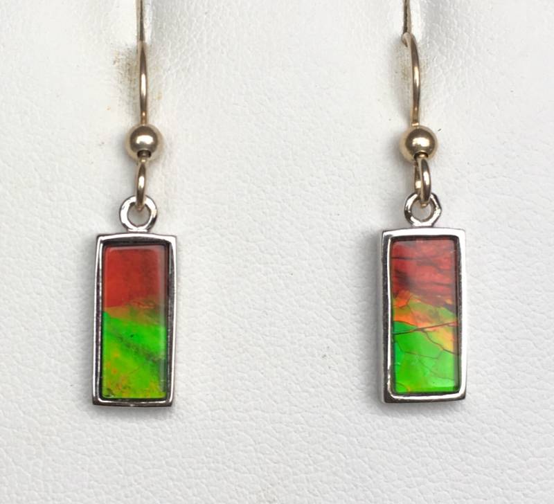 Ammolit Ohrringe Ammolit Ohrringe von AmmoliteRainbows