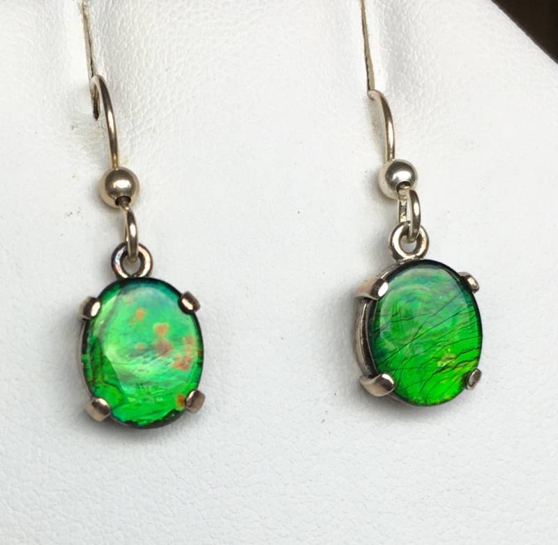 Ammolit Ohrringe Ammolit Ohrringe von AmmoliteRainbows