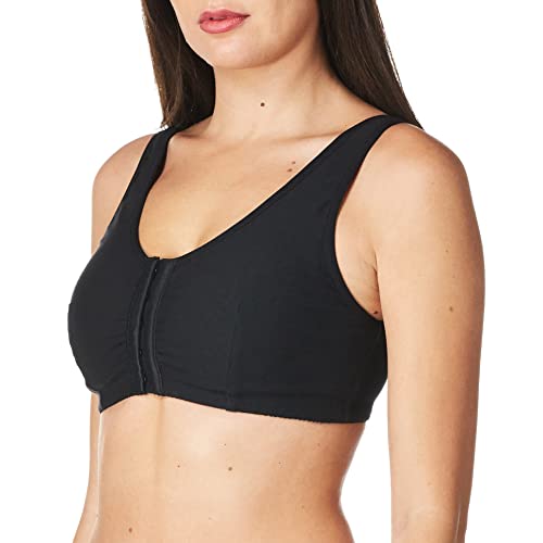 Amoena Damen Frances Front-Closure Leisure Bra BH, Undurchsichtige, Schwarz, M von Amoena