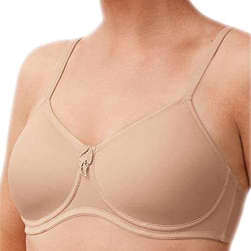 Amoena Damen Lara Nahtloser geformter Bügel-BH - Braun - 80AA von Amoena