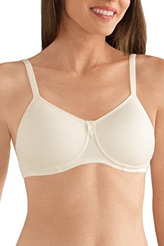 Amoena Damen Lara Nahtloser geformter Bügel-BH - Elfenbein - 85B Amoena Damen Lara Nahtloser geformter Bügel-BH - Elfenbein - 85B von Amoena