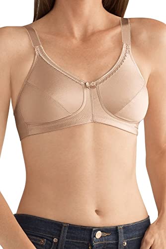 Amoena Damen Rita Wire-Free with Coolmaxa Pockets Bra BH, Nude, 85DD von Amoena
