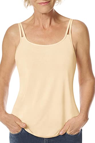 Amoena Damen Valetta Pocketed Camisole W/Built in Shelf Bra Nude BH, Hautfarben, XX-Large von Amoena