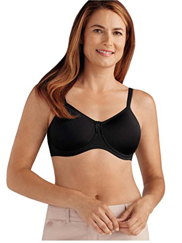 Amoena Prothesen Schalen-BH Lara mit diskret eingenähten Taschen für Prothesen | Größe: 75E | Farbe: schwarz | Leicht wattierte Cups | Beidseitige Taschen | Verstellbare Träger Amoena Prothesen Schalen-BH Lara mit diskret eingenähten Taschen für Prothesen | Größe: 75E | Farbe: schwarz | Leicht wattierte Cups | Beidseitige Taschen | Verstellbare Träger von Amoena
