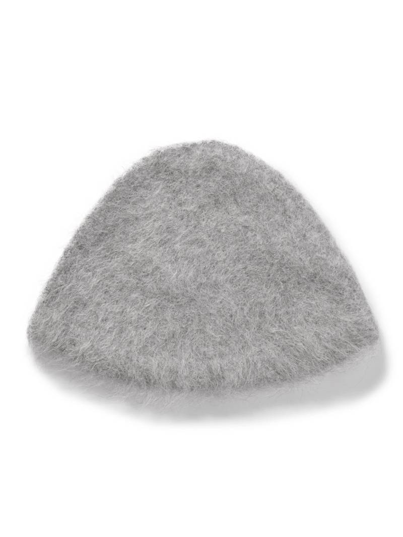 Amomento - Alpaca-Blend Bucket Hat - Men - Gray von Amomento