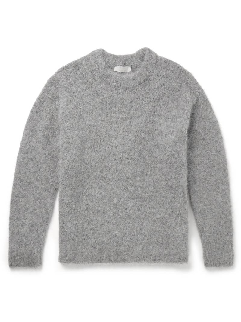 Amomento - Alpaca-Blend Sweater - Men - Gray - M von Amomento