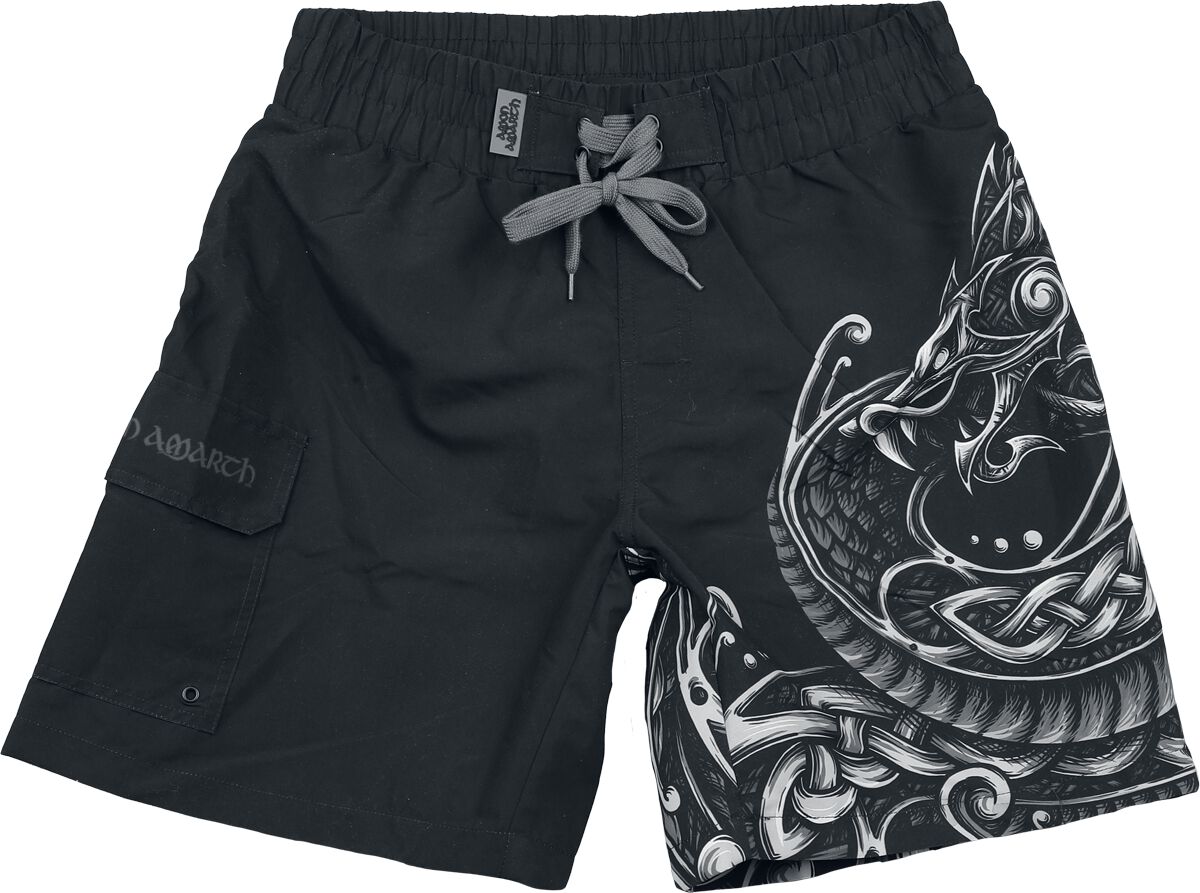 Amon Amarth Badeshort - EMP Signature Collection - M bis 3XL - für Männer - Größe XXL - schwarz - EMP exklusives Merchandise! Amon Amarth Badeshort - EMP Signature Collection - M bis 3XL - für Männer - Größe XXL - schwarz - EMP exklusives Merchandise! von Amon Amarth