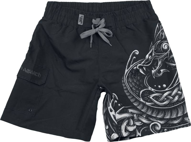 Amon Amarth Badeshort - EMP Signature Collection - M bis 3XL - für Männer - Größe XXL - schwarz  - EMP exklusives Merchandise! von Amon Amarth