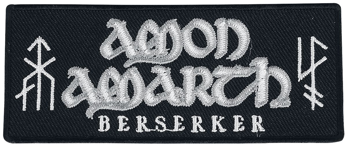 Amon Amarth Berserker Patch schwarz von Amon Amarth