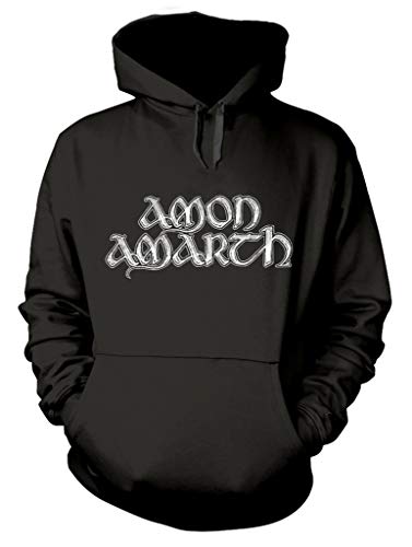 Amon Amarth 'Grey Skull' (Black) Pull Over Hoodie (xx-Large) von Amon Amarth