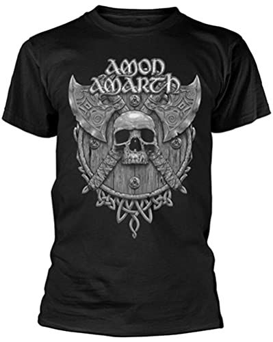 Amon Amarth 'Grey Skull' (Black) T-Shirt (x-Large) von Amon Amarth