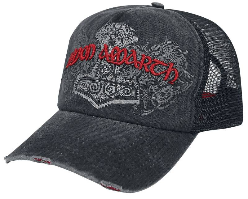 Amon Amarth Hammer - Trucker Cap Cap grau von Amon Amarth