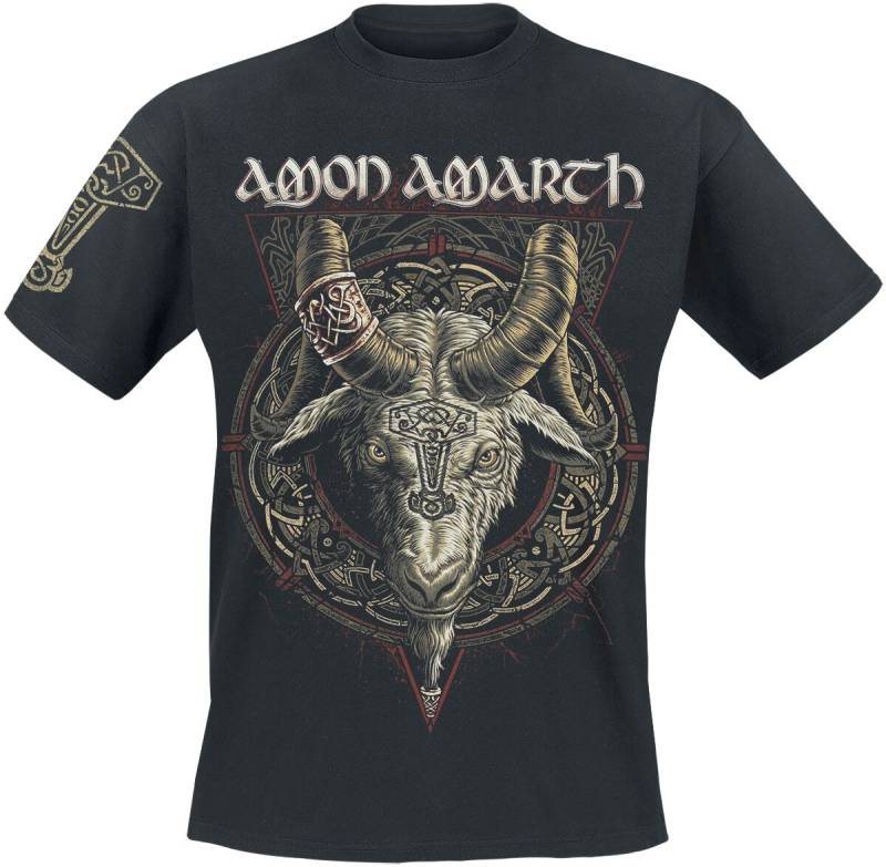 Amon Amarth Heidrun T-Shirt schwarz in S von Amon Amarth