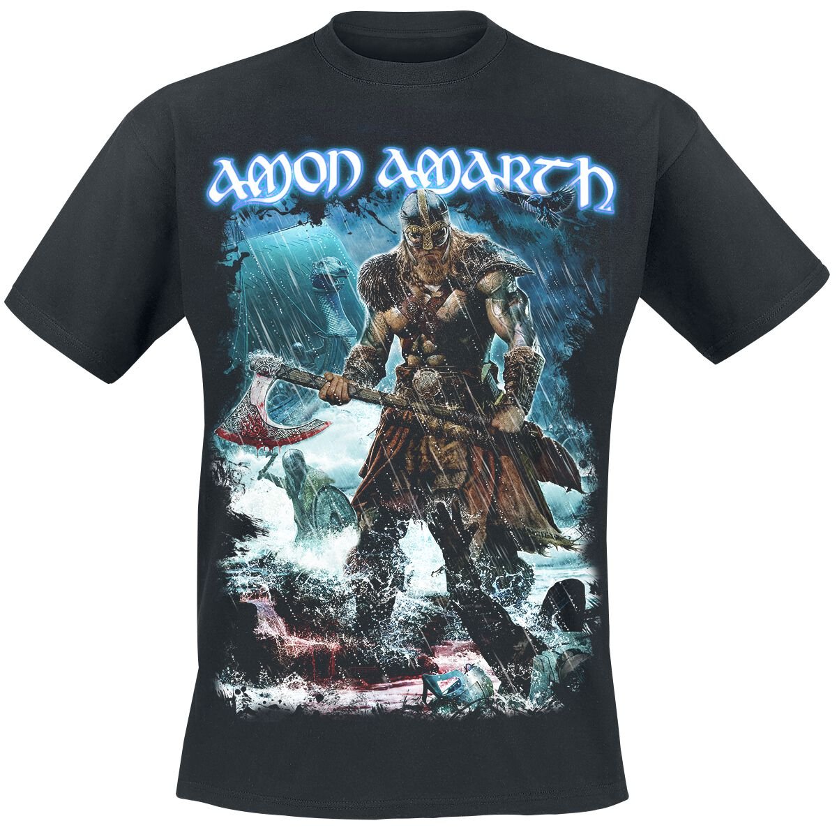 Amon Amarth Jomsviking T-Shirt schwarz in XL von Amon Amarth