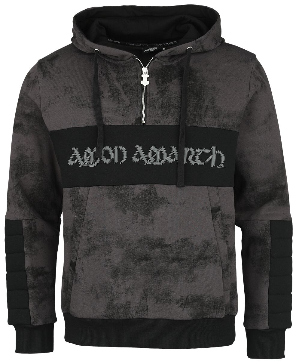 Amon Amarth Kapuzenpullover - EMP Signature Collection - M bis XXL - für Männer - Größe L - dunkelgrau/schwarz  - EMP exklusives Merchandise! von Amon Amarth