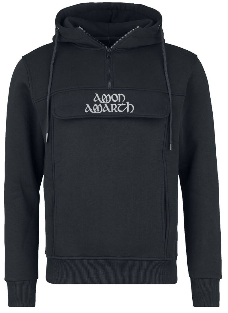 Amon Amarth Kapuzenpullover - Logo - S bis XXL - für Männer - Größe M - schwarz  - EMP exklusives Merchandise! von Amon Amarth
