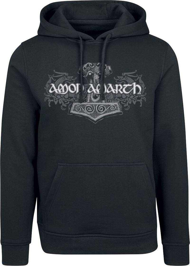 Amon Amarth Kapuzenpullover - Viking Horses - M bis XXL - für Männer - Größe L - schwarz  - Lizenziertes Merchandise! von Amon Amarth