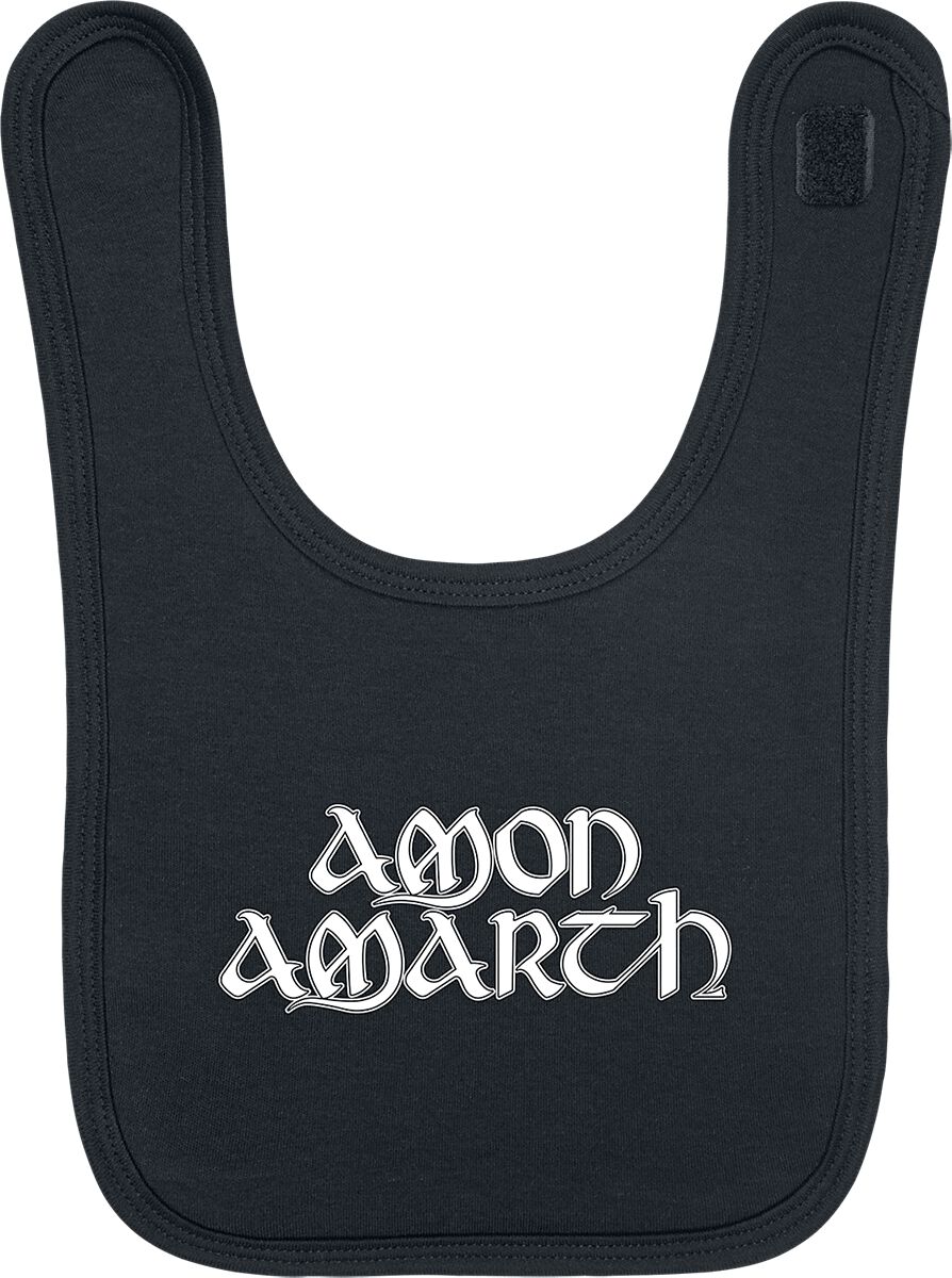 Amon Amarth Lätzchen - Metal-Kids - Logo - für Mädchen & Jungen - schwarz  - Lizenziertes Merchandise! von Amon Amarth