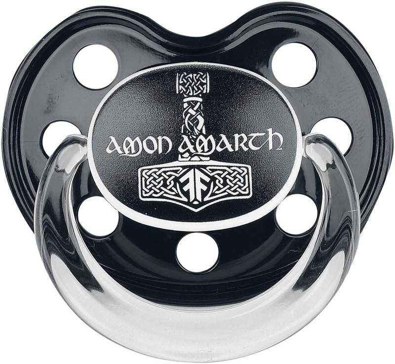 Amon Amarth Metal Kids - Thors Hammer Schnuller schwarz Amon Amarth Metal Kids - Thors Hammer Schnuller schwarz von Amon Amarth