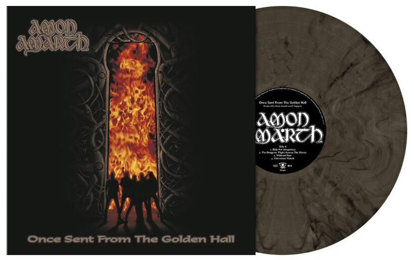 Amon Amarth Once sent from the golden hall LP farbig von Amon Amarth