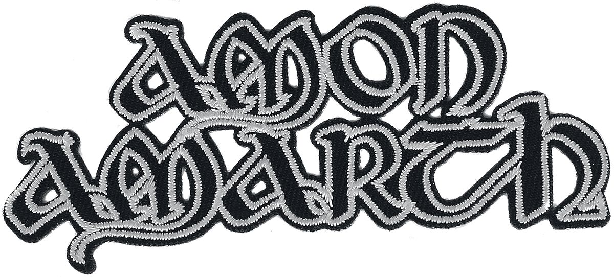 Amon Amarth Patch - Cut-Out Logo - schwarz  - EMP exklusives Merchandise! von Amon Amarth