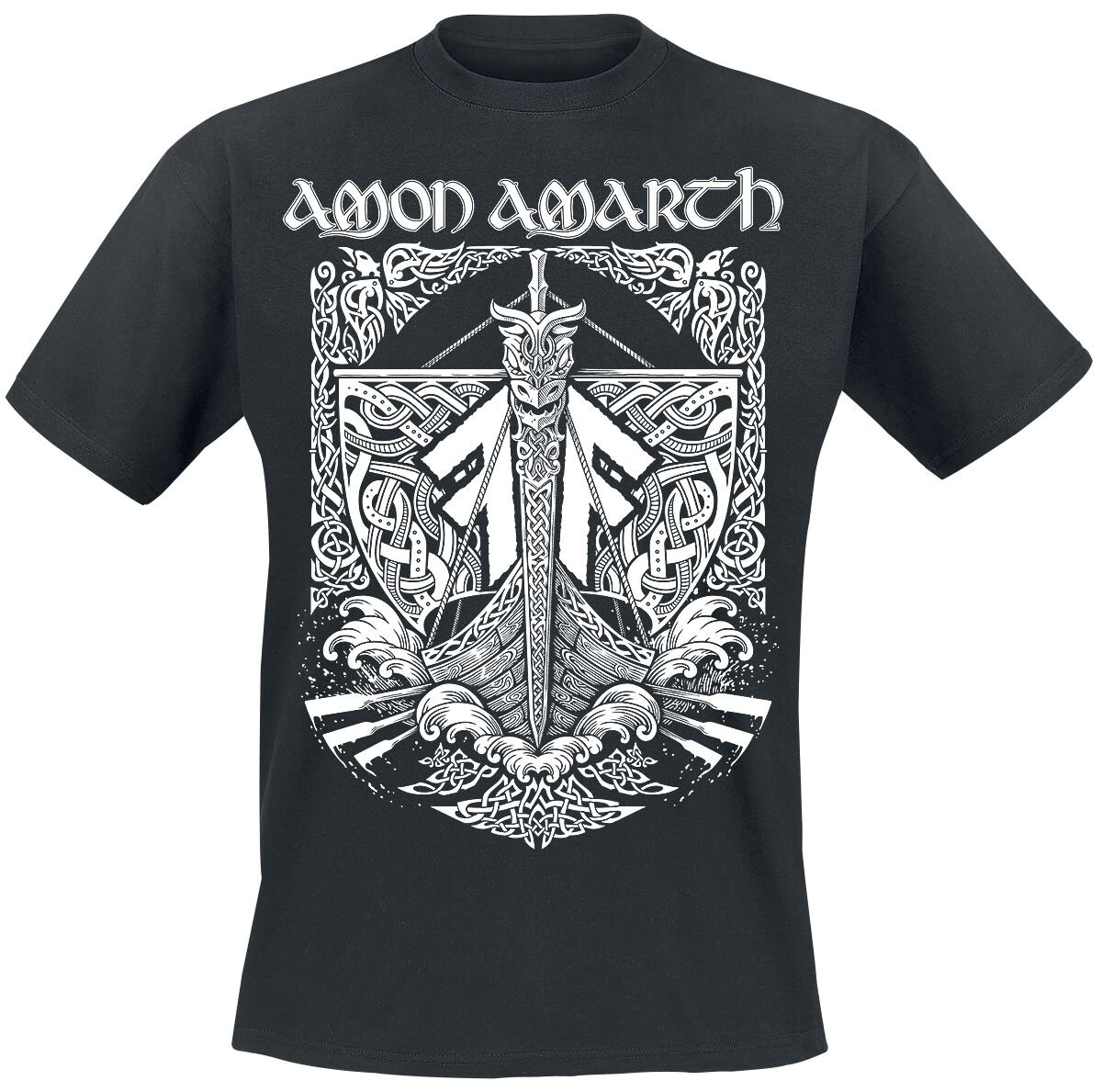 Amon Amarth Put your back into the oar T-Shirt schwarz in L von Amon Amarth