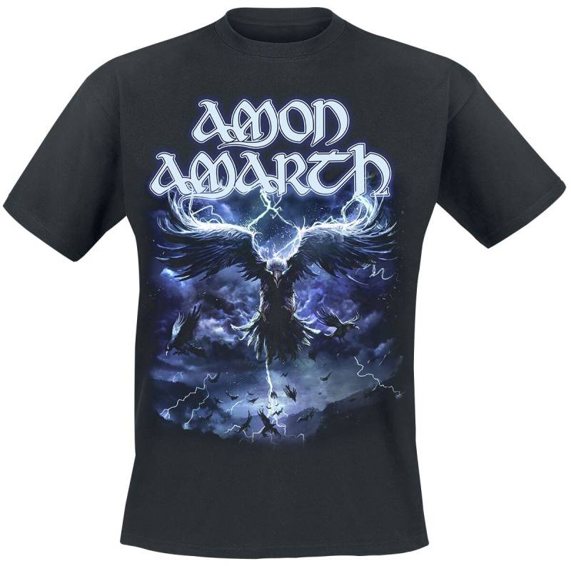 Amon Amarth Ravens Flight T-Shirt schwarz in XL von Amon Amarth