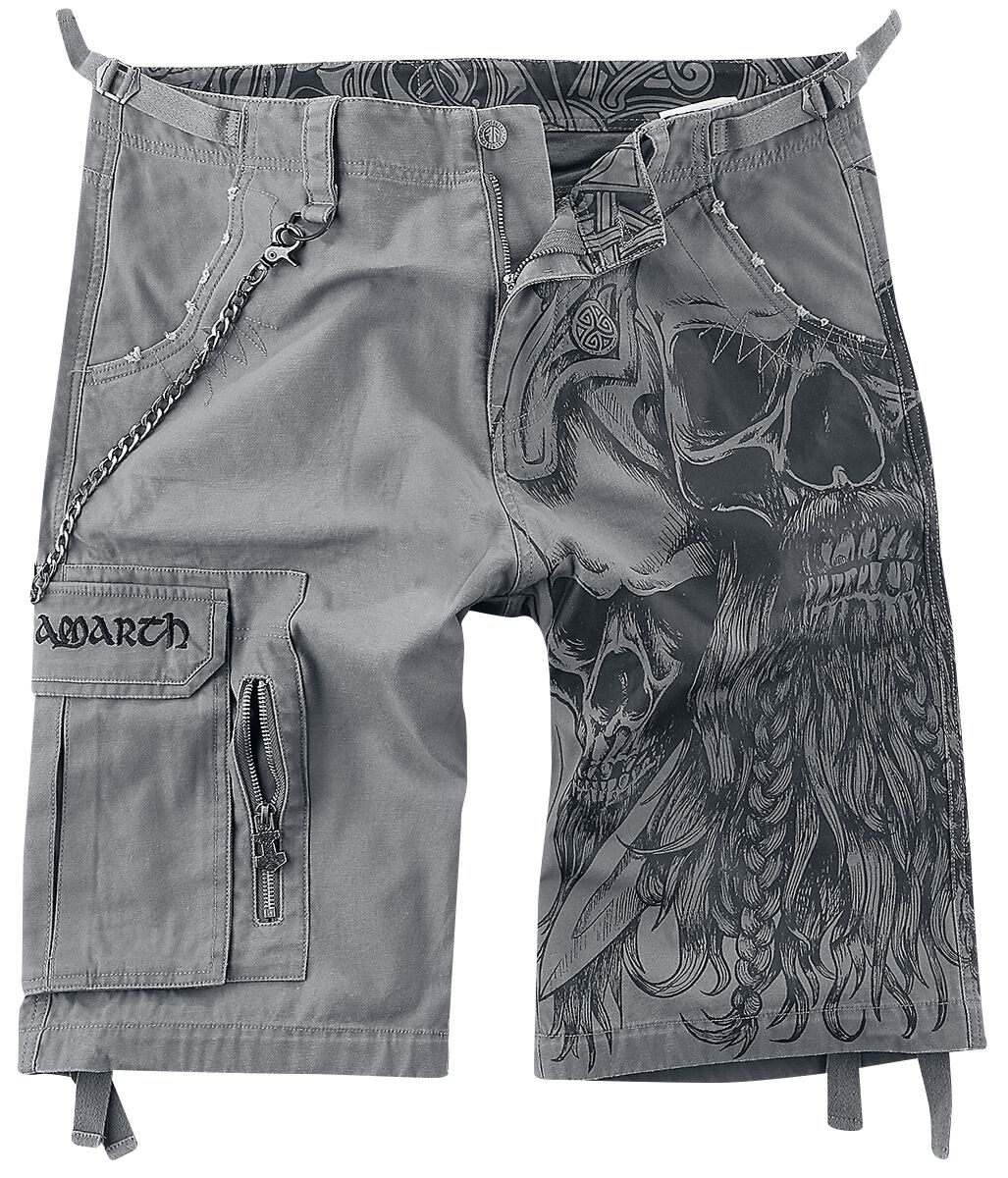 Amon Amarth Short - EMP Signature Collection - M bis 3XL - für Männer - Größe L - grau - EMP exklusives Merchandise! Amon Amarth Short - EMP Signature Collection - M bis 3XL - für Männer - Größe L - grau - EMP exklusives Merchandise! von Amon Amarth