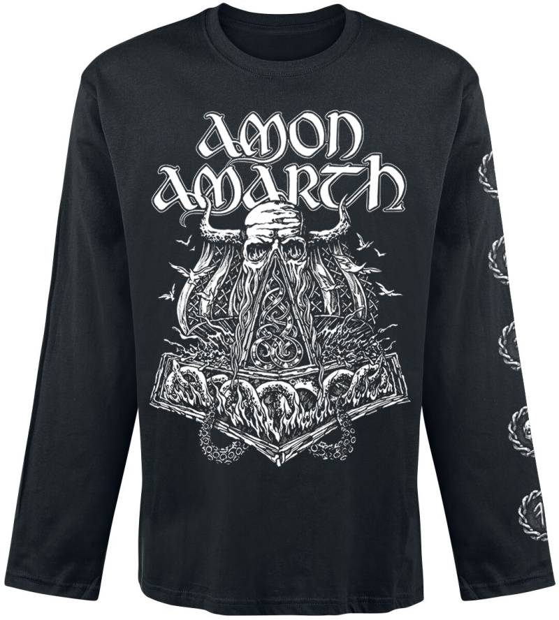 Amon Amarth Skullship Langarmshirt schwarz in XXL von Amon Amarth