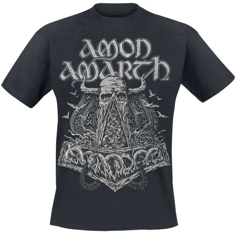 Amon Amarth Skullship T-Shirt schwarz in XXL von Amon Amarth