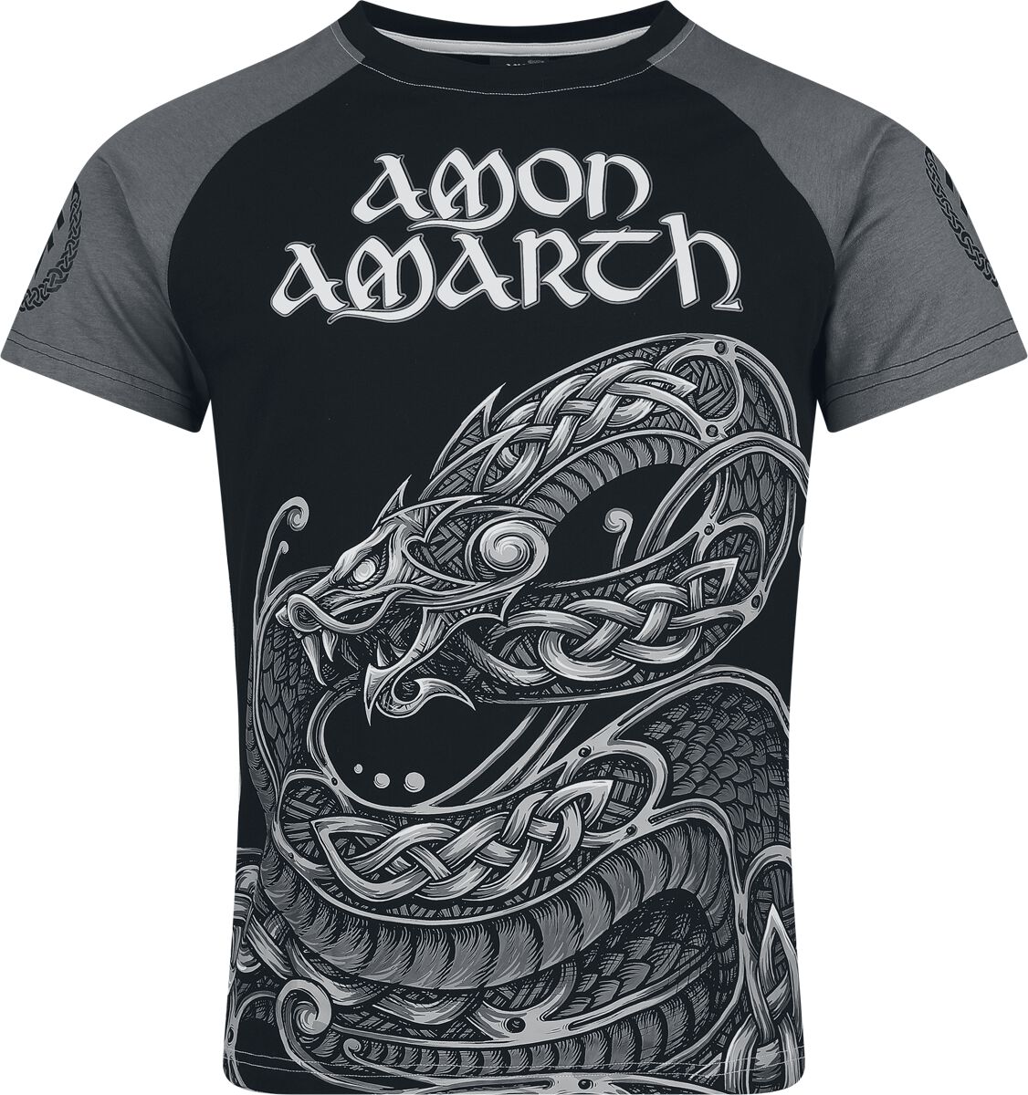 Amon Amarth T-Shirt - EMP Signature Collection - M bis 3XL - für Männer - Größe XL - schwarz/grau  - EMP exklusives Merchandise! von Amon Amarth