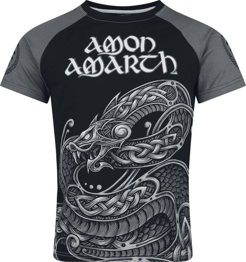 Amon Amarth T-Shirt - EMP Signature Collection - M bis 3XL - für Männer - Größe XXL - schwarz/grau  - EMP exklusives Merchandise! von Amon Amarth