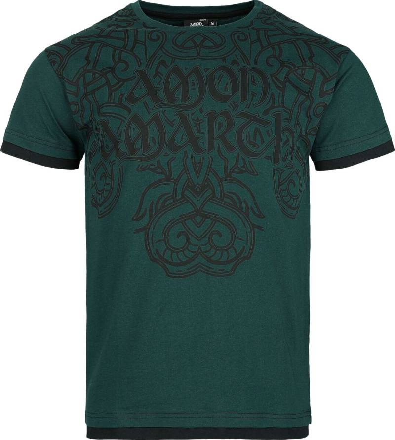 Amon Amarth T-Shirt - EMP Signature Collection - S bis 3XL - für Männer - Größe XL - schwarz/dunkelgrün  - EMP exklusives Merchandise! von Amon Amarth