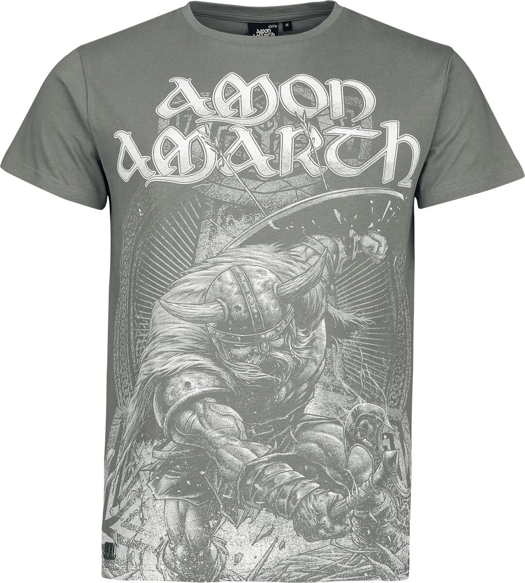 Amon Amarth T-Shirt - EMP Signature Collection - M bis 3XL - für Männer - Größe XXL - grau  - EMP exklusives Merchandise! von Amon Amarth