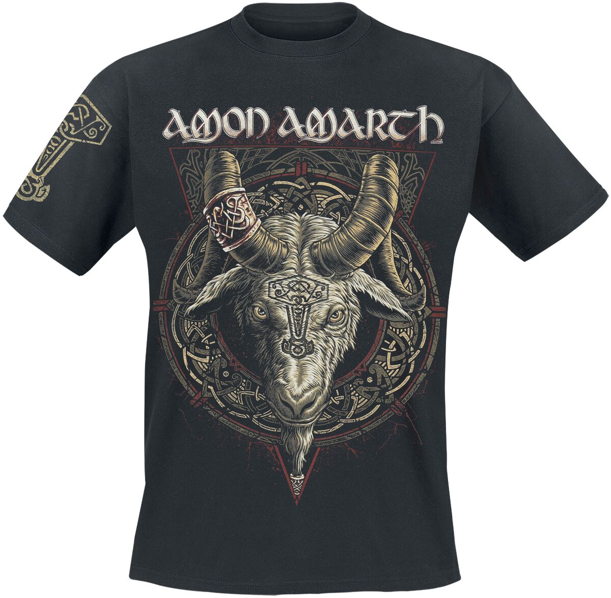 Amon Amarth T-Shirt - Heidrun - S bis 4XL - für Männer - Größe 3XL - schwarz - Lizenziertes Merchandise! Amon Amarth T-Shirt - Heidrun - S bis 4XL - für Männer - Größe 3XL - schwarz - Lizenziertes Merchandise! von Amon Amarth