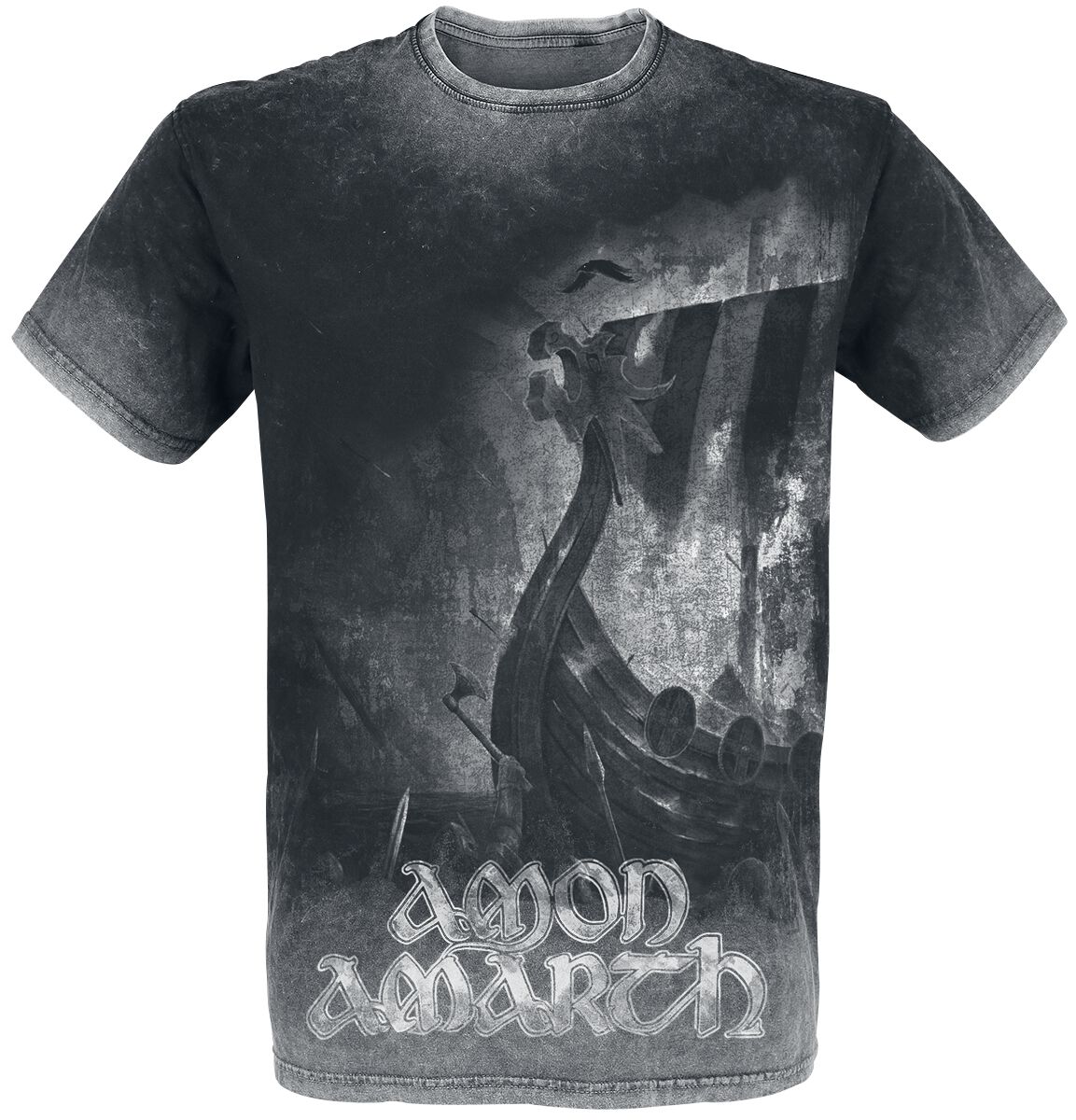 Amon Amarth T-Shirt - One Thousand Burning Arrows - M bis 4XL - für Männer - Größe 3XL - charcoal  - EMP exklusives Merchandise! von Amon Amarth