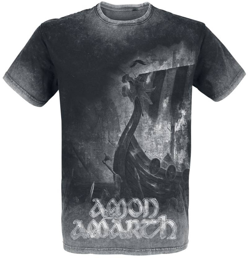 Amon Amarth T-Shirt - One Thousand Burning Arrows - M bis 4XL - für Männer - Größe XXL - charcoal  - EMP exklusives Merchandise! von Amon Amarth