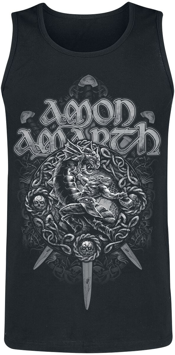 Amon Amarth Tank-Top - Ragnarok - S bis XXL - für Männer - Größe S - schwarz  - EMP exklusives Merchandise! von Amon Amarth