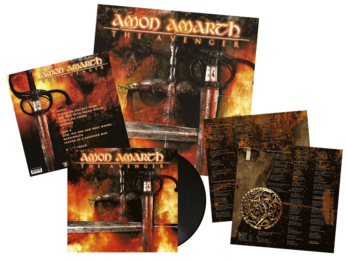 Amon Amarth The avenger LP multicolor Amon Amarth The avenger LP multicolor von Amon Amarth