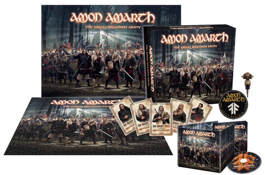 Amon Amarth The great heathen army CD multicolor von Amon Amarth