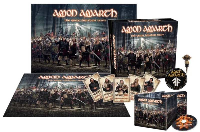 Amon Amarth The great heathen army CD multicolor von Amon Amarth