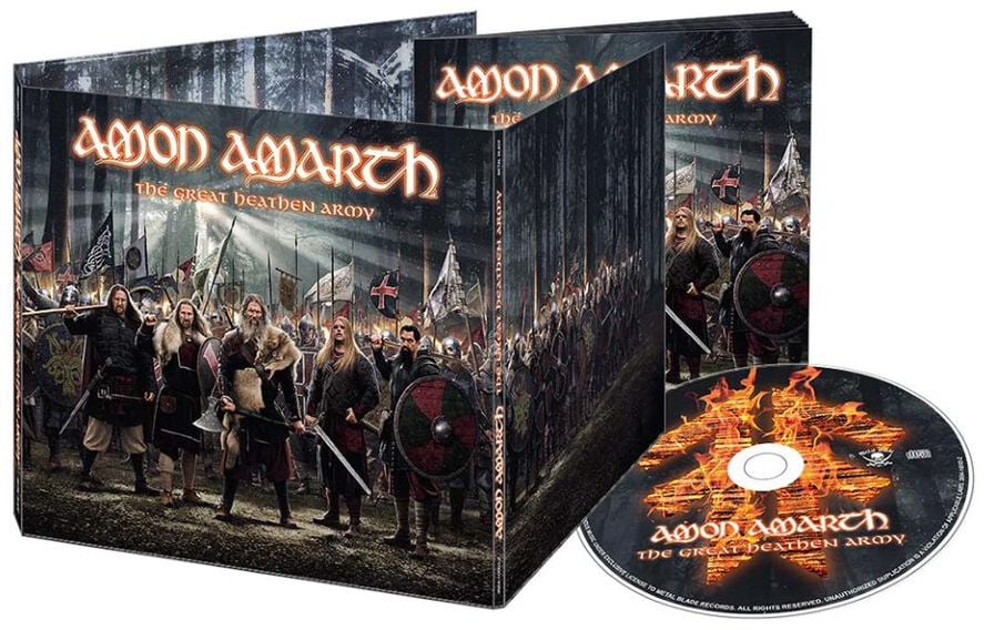 Amon Amarth The great heathen army CD multicolor von Amon Amarth