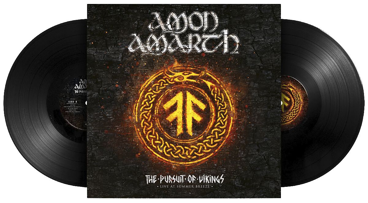 Amon Amarth The pursuit of vikings: 25 years in the eye of the storm LP multicolor von Amon Amarth