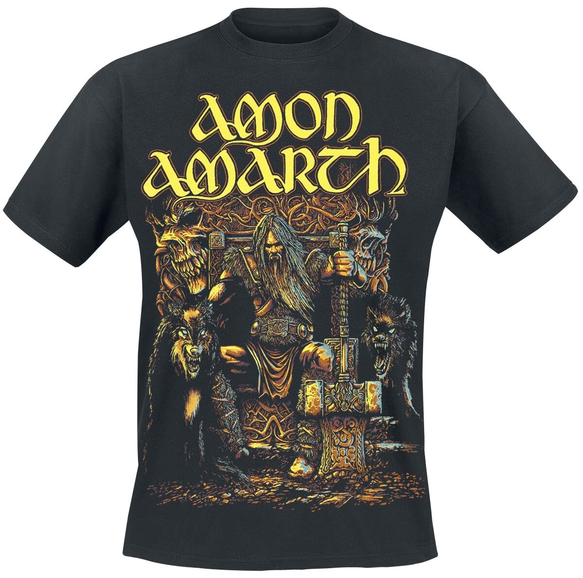 Amon Amarth Thor T-Shirt schwarz in XXL von Amon Amarth