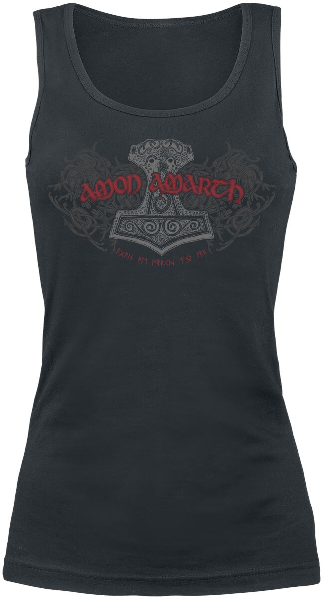Amon Amarth Top - Hammer - L bis XL - für Damen - Größe XL - schwarz - EMP exklusives Merchandise! Amon Amarth Top - Hammer - L bis XL - für Damen - Größe XL - schwarz - EMP exklusives Merchandise! von Amon Amarth