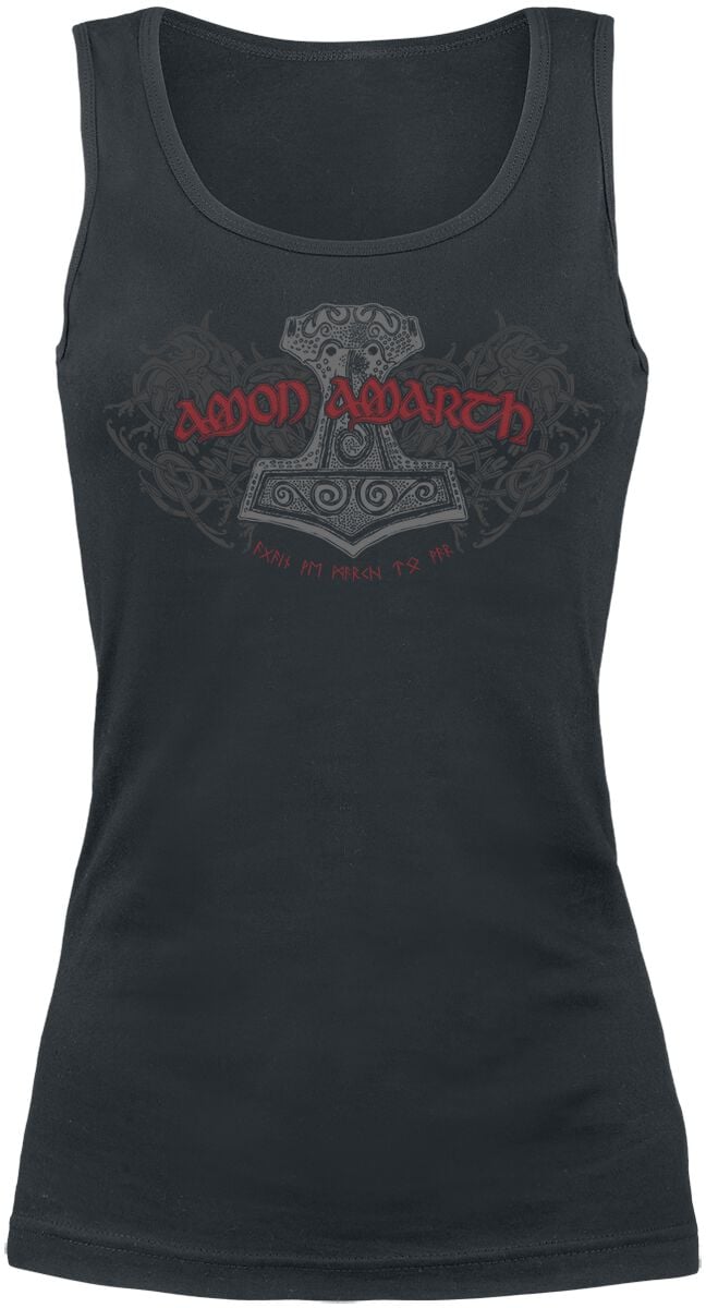 Amon Amarth Top - Hammer - M bis XL - für Damen - Größe XL - schwarz  - EMP exklusives Merchandise! von Amon Amarth