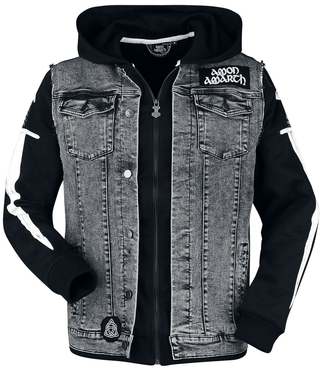 Amon Amarth Übergangsjacke - EMP Signature Collection - M bis 3XL - für Männer - Größe XXL - schwarz  - EMP exklusives Merchandise! von Amon Amarth